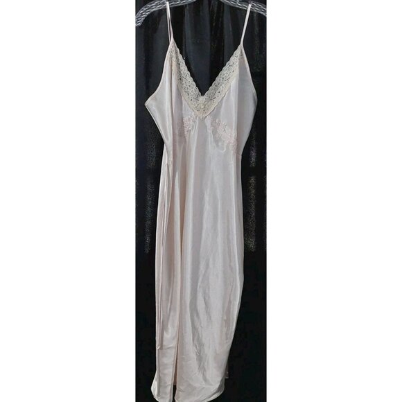 Mazzini Nightgown Size Small Lingerie Negligée Light Pink Gown & Robe READ - Picture 2 of 16
